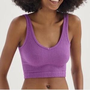 Urban Outfitters Ribbed Crop Tank Top